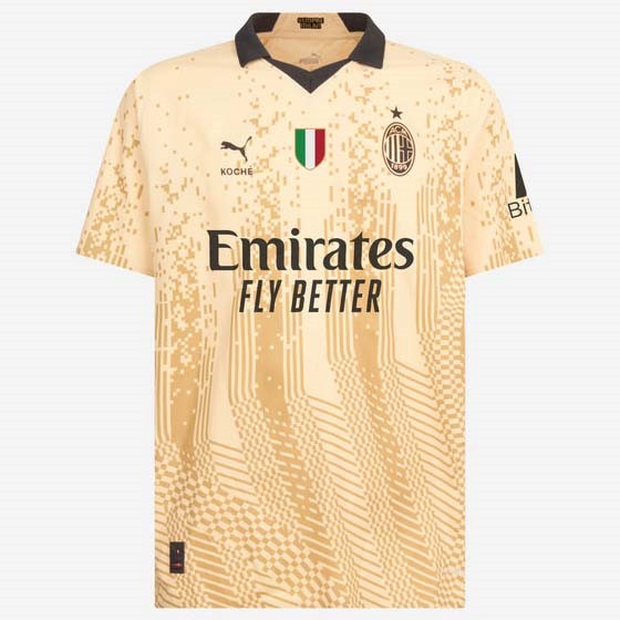 Thailand Trikot AC Milan 4th 2022-23 Gelb